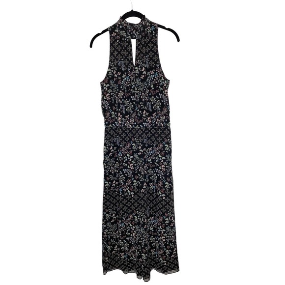 Ted Baker Womens Marcila Hazel High Neck‎ Jumpsuit Size 1 (US 4) Wide Leg Black - Picture 5 of 16